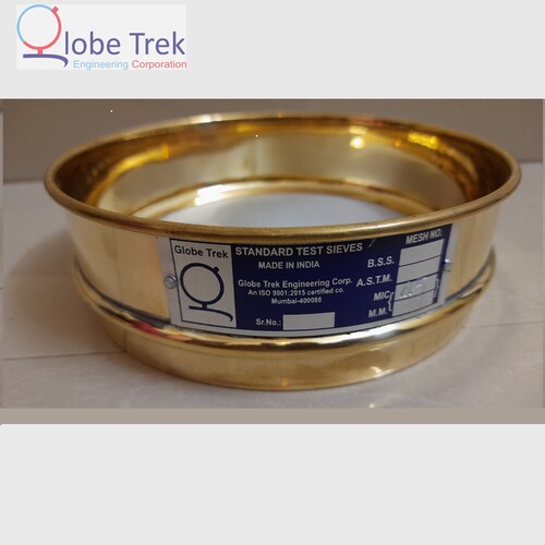 Woven Wire Test Sieve - Color: Golden