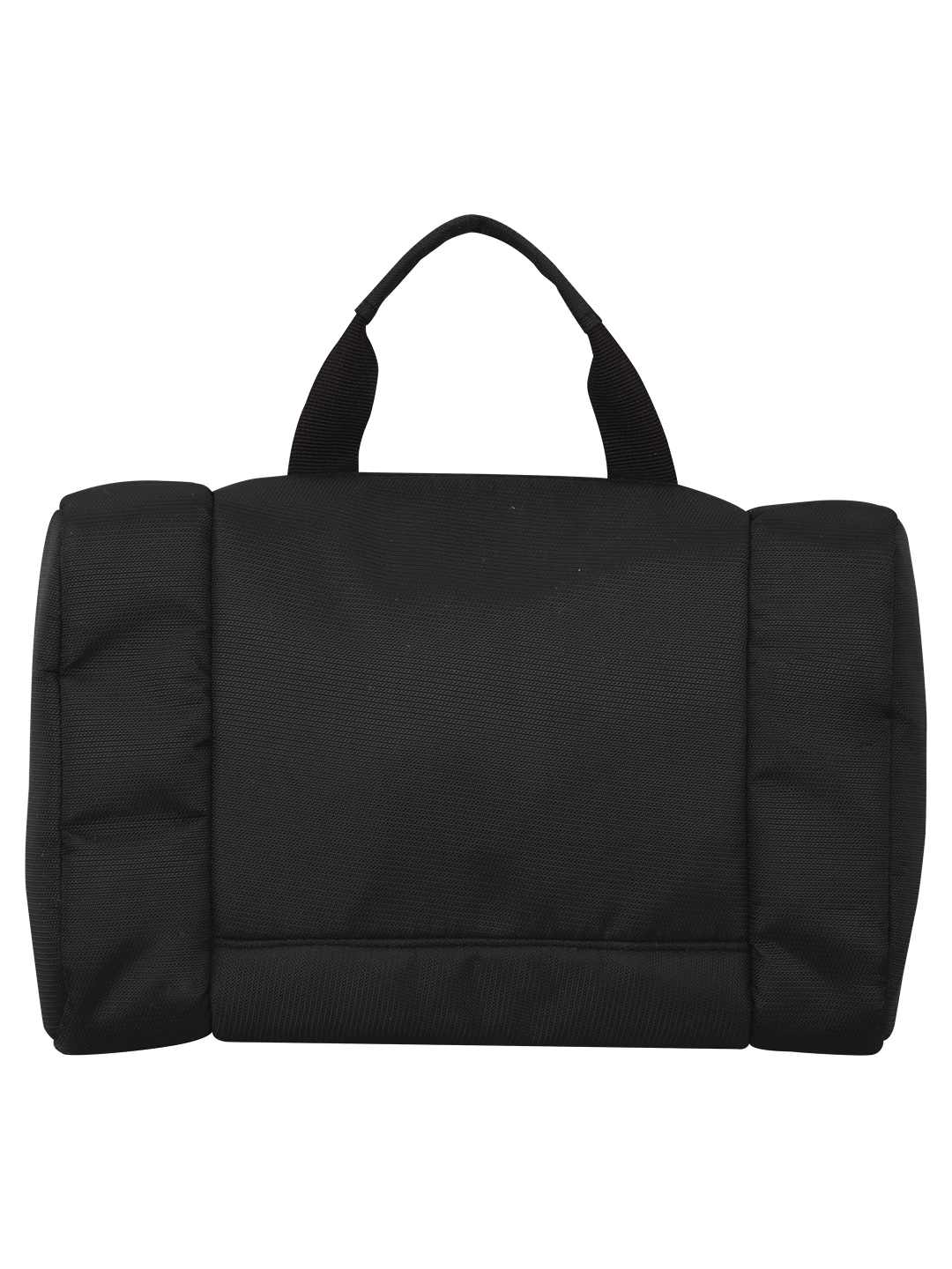 Cosmus Max Toiletry Pouch Black - Water-resistant Durable Polyester, 12 X 7.5 X 3.25 Inches, Convenient Compartments, Top Hook For Hanging, Easy Clean