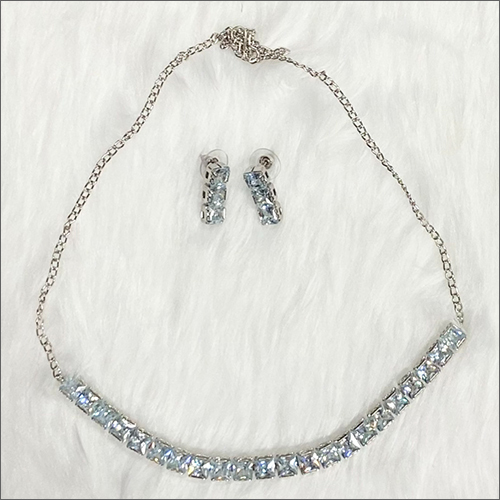 Different Available Artificial Imitation Rhodium Pendant Set