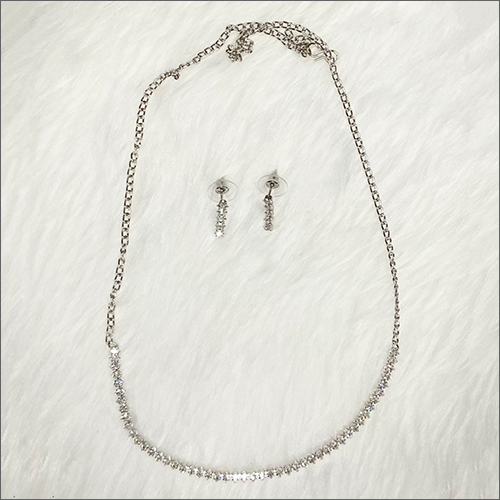 Different Available Artificial Imitation Rhodium Pendant Set