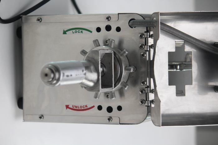 Oil Press Machine Home 400watt - Color: Silver