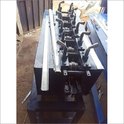 Mild Steel Channel Making Machine - Stainless Steel, Semi-automatic With Frequency Speed Control