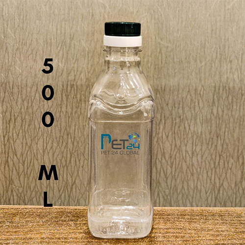 Oil Bottle - 500ml | Rigid PET Material, Durable and Leak-Resistant Design