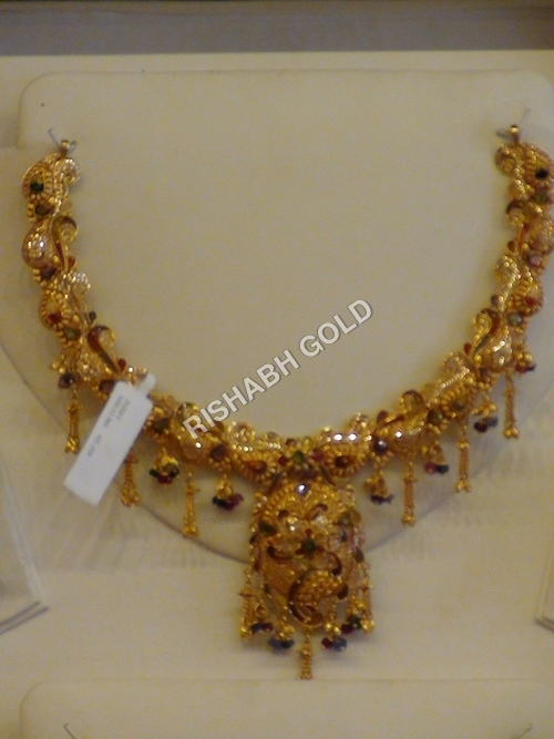 Gold Necklace - 70g, Customized Size & Design | Perfect for Party, Anniversary, Engagement, Gift, and Wedding
