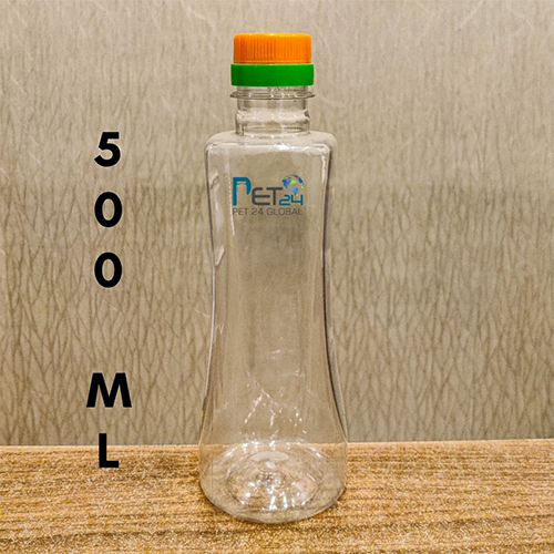 Oil Bottle - Rigid PET Material, 500ml Capacity for Durable Liquid Storage