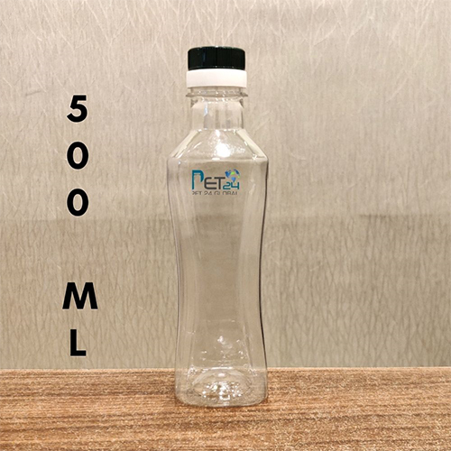 Oil Bottle - Rigid PET Material, 500ml Capacity with Secure Seal Design