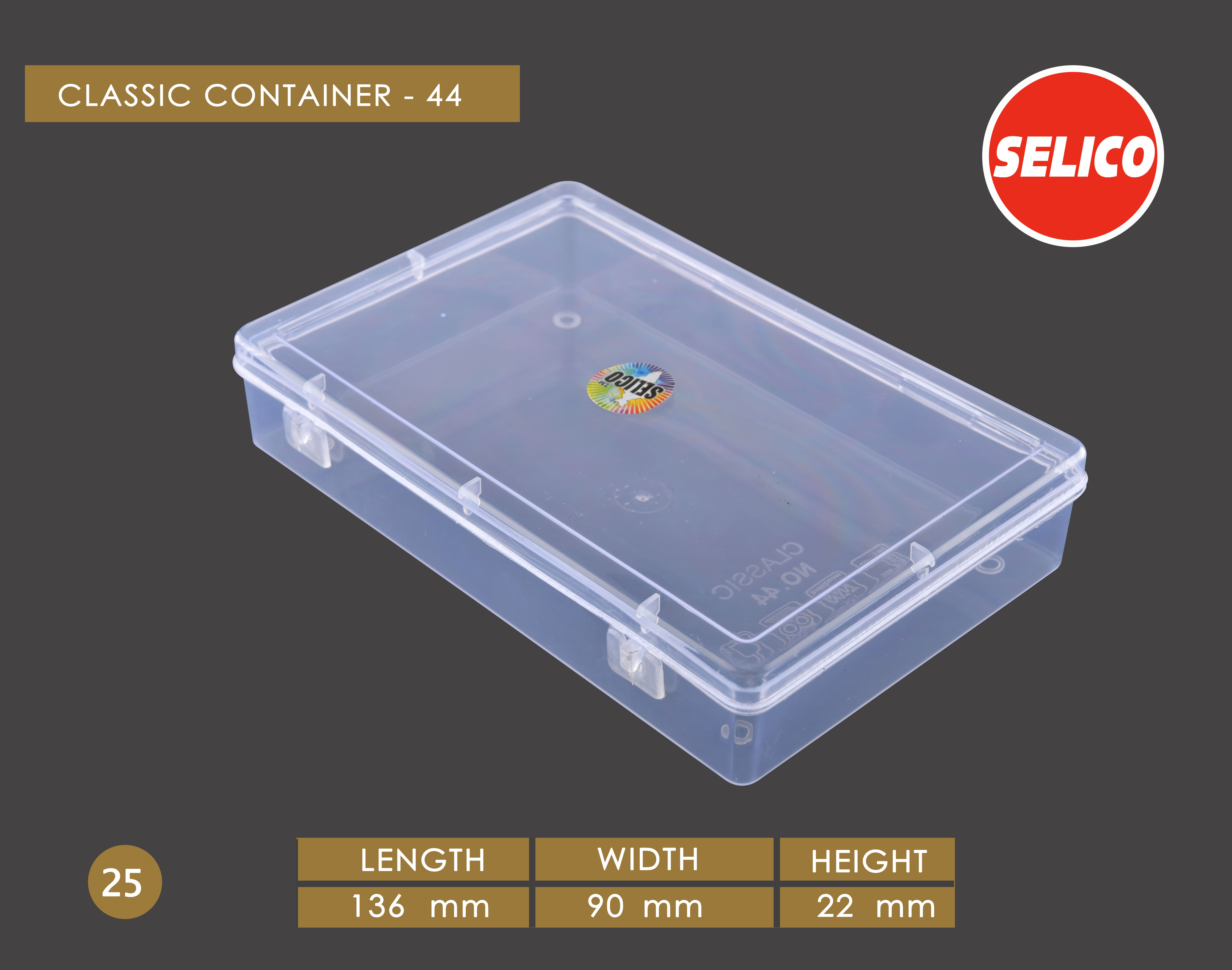 Transperent Kwality 101 Plastic Packaging Box