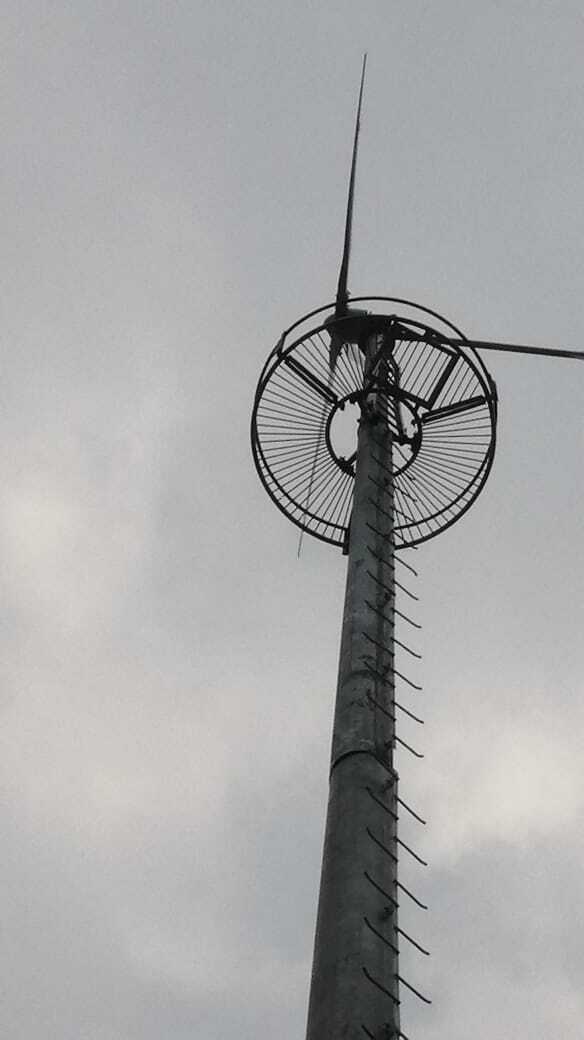 Wind Turbine - Aluminum And Steel, 10 Meters Height, 3 Meters Rotor Diameter | 5 Kw Power Output, High Efficiency, Low Maintenance, Reliable Power