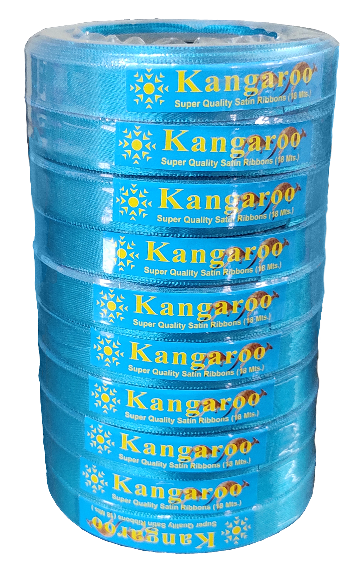 0.50 Inch Single Satin Ribbons - 18 Meter Length, 14mm Width, 64 Color Options | One-sided Polyester Satin, Plain Pattern, Durable Quality
