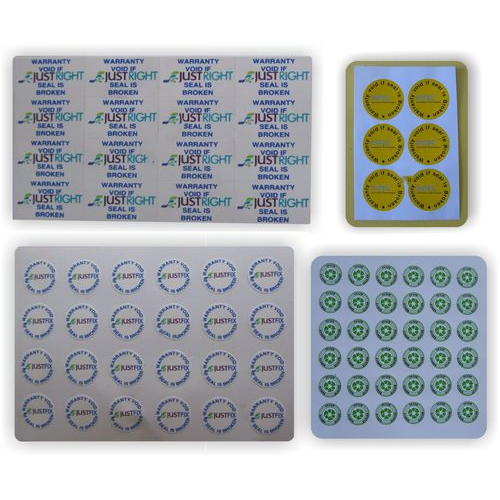 कोई भी वारंटी शून्य लेबल