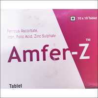 फोलिक एसिड टैबलेट के साथ आयरन