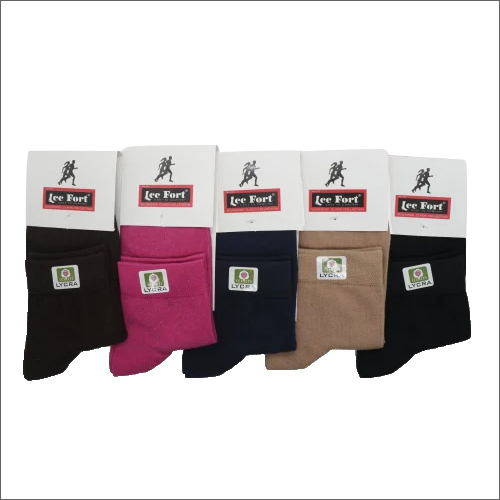 Multicolor Ladies Cotton Socks