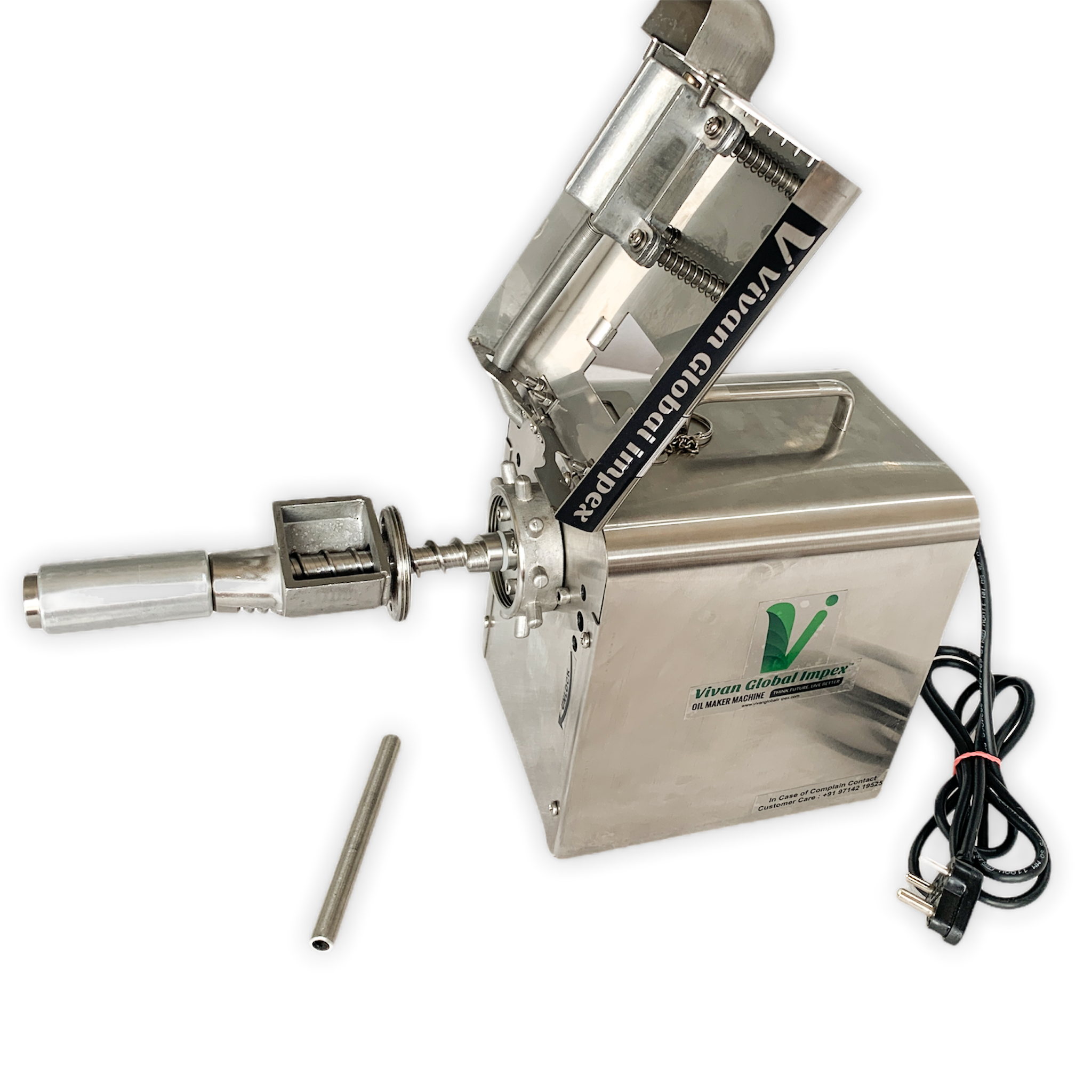 Domestic Oil Maker Machine - 400watt 304 Food Grade Ss 4-5 Kg/hr Capacity Automatic 2.5 Years Warranty