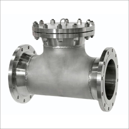 Silver Tee Type Strainer