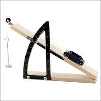 लकड़ी का आयताकार झुका हुआ विमान उपकरण सामग्री: धातु