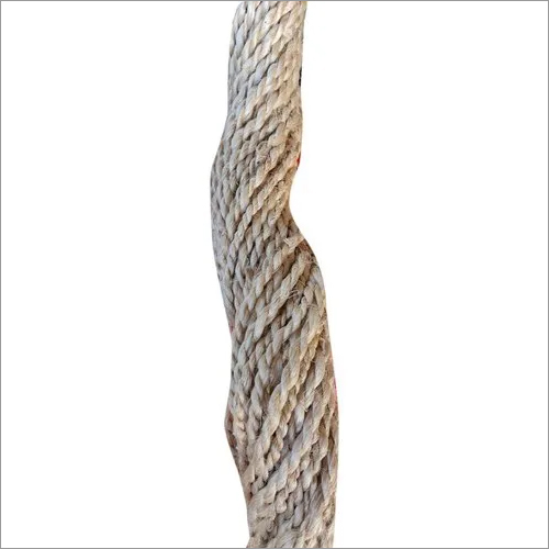 Natural Braided Rope - Jute Material, 5-10 mm Diameter | Twisted Style, High Tenacity, Durable for Marine and Agricultural Use