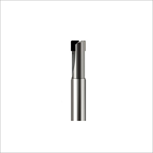 Carbide PCD Corner Radius Router Bit - Stainless Steel, TiCN Coated, Gray | Industrial Application, Enhanced Durability