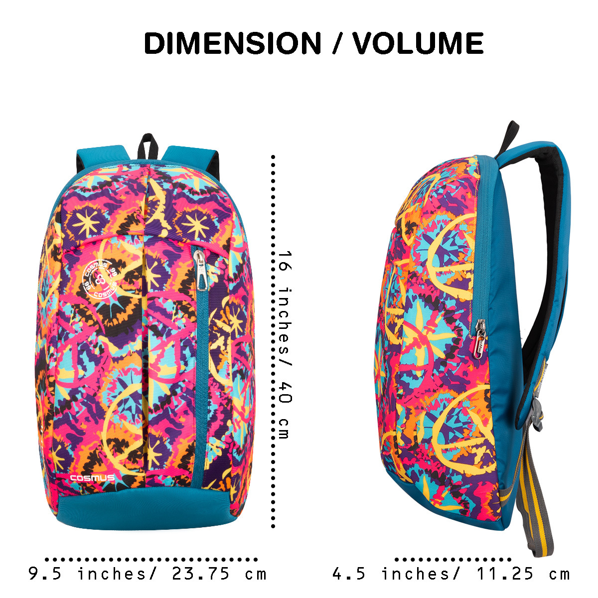 Flower Zipit Outdoor Mini Backpack 12l