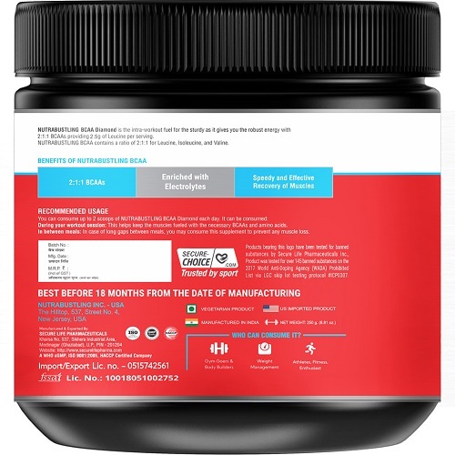 Bcaa Diamond Age Group: Adults
