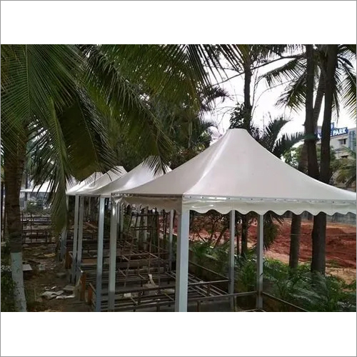 Aluminum Tensile Structures - Color: White