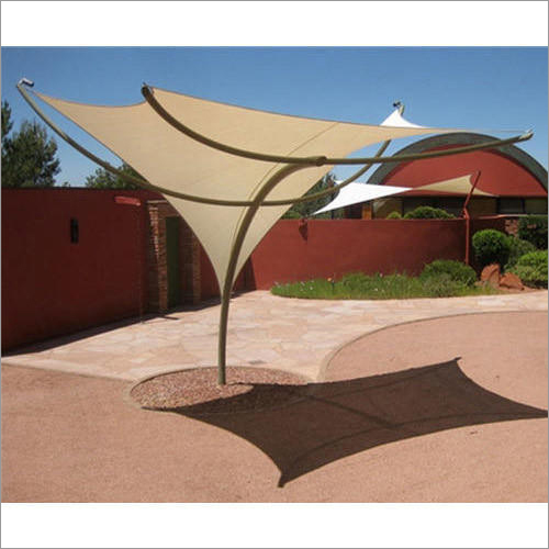 Modular Airport Tensile Structure - Color: White