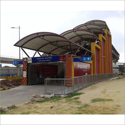 Aluminum Modular Tensile Structure - Color: White