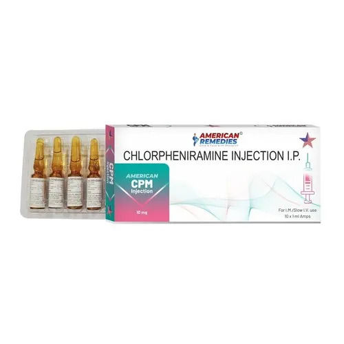 Chlorpheniramine Inj - Drug Type: Injection