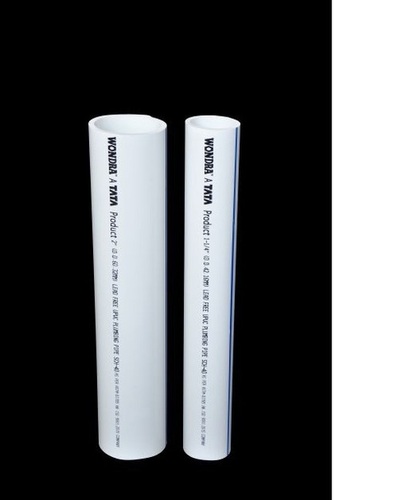 TATA WONDRA UPVC PIPE एक उच्च गुणवत्ता वाली पाइप है जो दीर्घकालिक स्थायित्व और विश्वसनीयता प्रदान करती है। यह पाइप पानी और अन्य तरल पदार्थों के परिवहन के लिए उपयुक्त है।