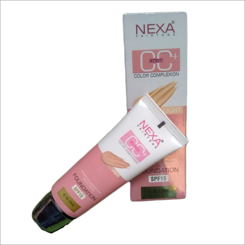 Spf15 नेक्सा सीसी प्लस फाउंडेशन उपयोग: चेहरा