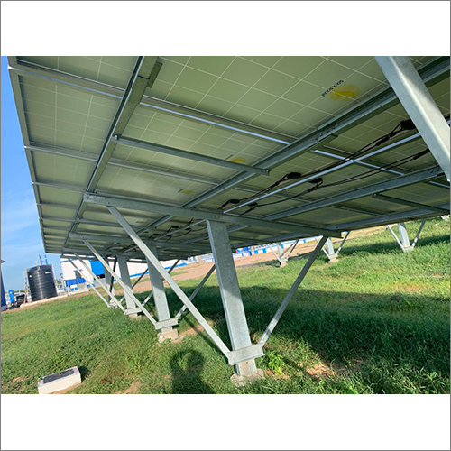 Solar Panel Structure - Color: Black
