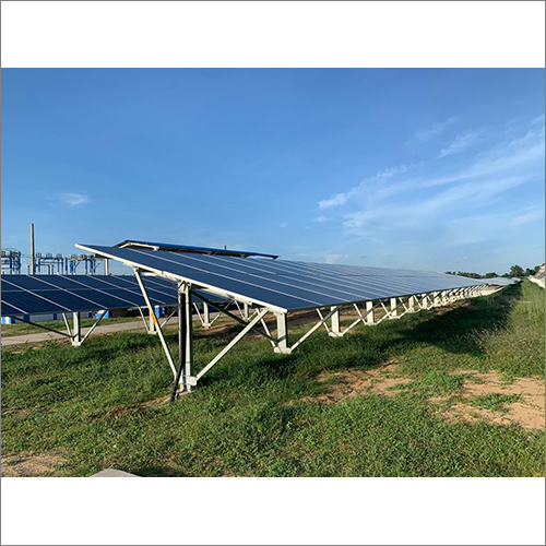 Solar Panel Structure - Color: Black