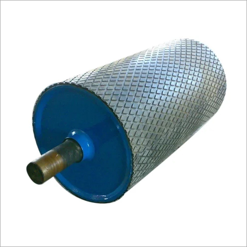 Blue Conveyor Tail Pulley