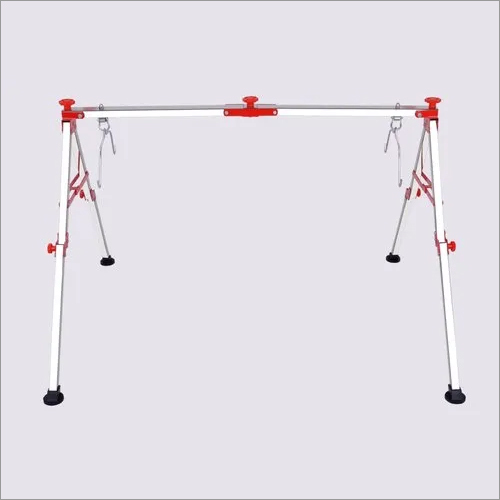 Stainless Steel Double Folding Baby Cradle - Customized Size, Ideal For Infants & Babies