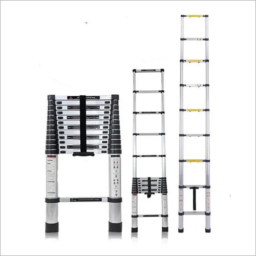 एल्युमिनियम 6M टेलीस्कोपिक लैडर
