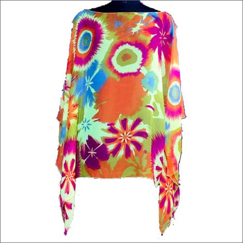 Ladies Printed Chiffon Kaftan - Feature: Washable