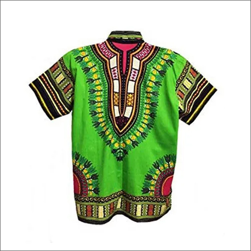 Dashiki Rayon African Shirt - Unisex S, M, L, XL, XXL | Full & Half Sleeves, Super Colorfastness, Ideal for All Casual Occasions