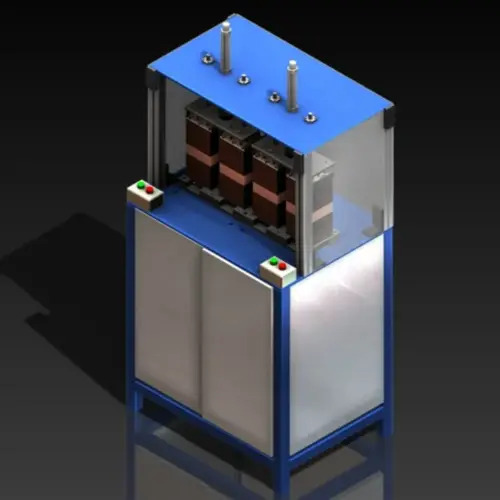 Air Flushing Machine - Alloy Aluminium, Electric Powered, Automatic Cleaning For Copper Coils | Eco-friendly, Plc Control, Warranty Included