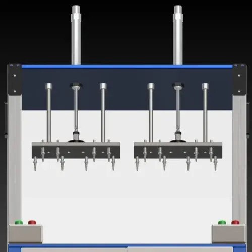 Air Flushing Machine - Alloy Aluminium, Electric Powered, Automatic Cleaning For Copper Coils | Eco-friendly, Plc Control, Warranty Included