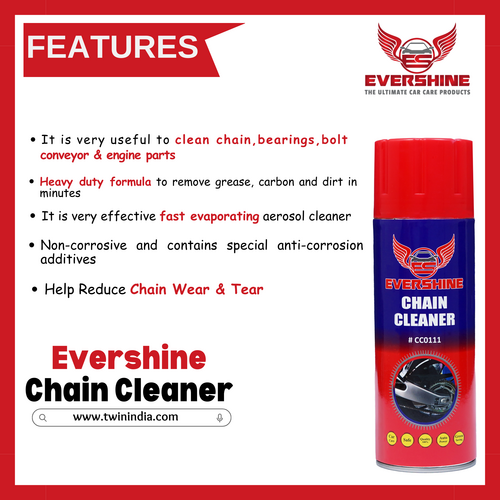 Chain Cleaner - 500ml Size | Ideal for Car Interior Cleaning and Detailing