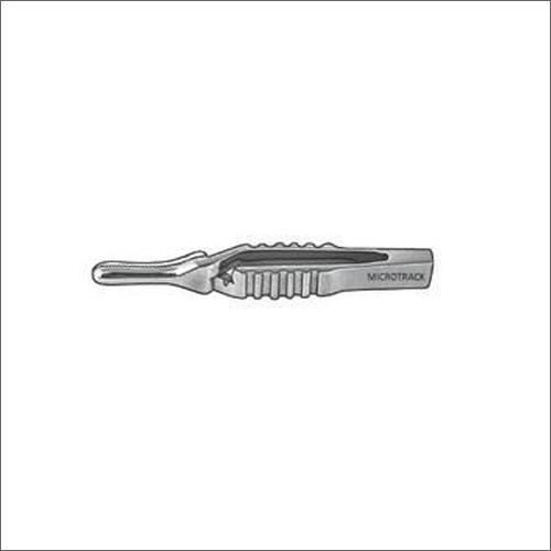Serrefine Clamp - Stainless Steel and Titanium, Manual Driven Ophthalmic Instruments, Sterilized for Industrial Use