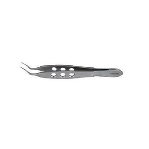 Capsularhexsis Ophthalmic Forcep (Masket) - Stainless Steel & Titanium | Manual Operation, Industrial Grade Forceps for Precision Handling