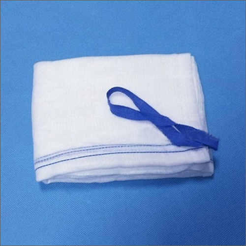 सर्जिकल ड्रेसिंग के लिए लैपरोटॉमी स्पंज का उपयोग करें