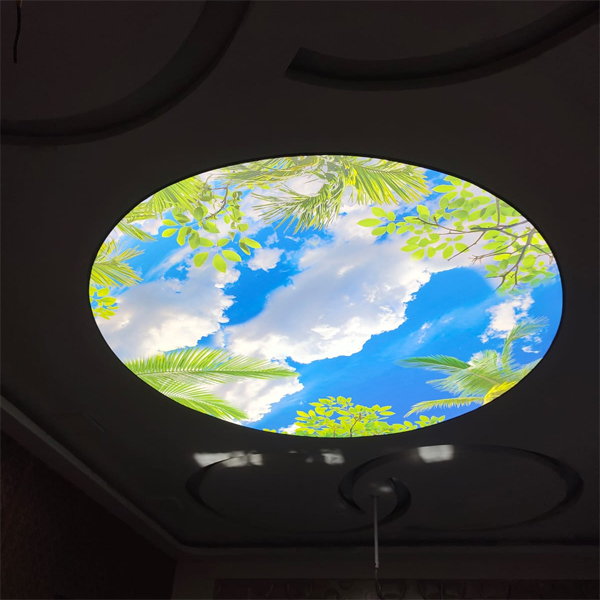 Hd-uv Printed Stretch Ceiling Light Application: Residential. Commercial