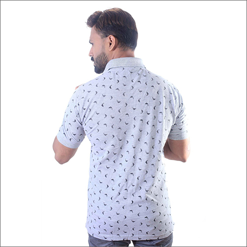 Mens Printed Collar T-shirt Age Group: Adult