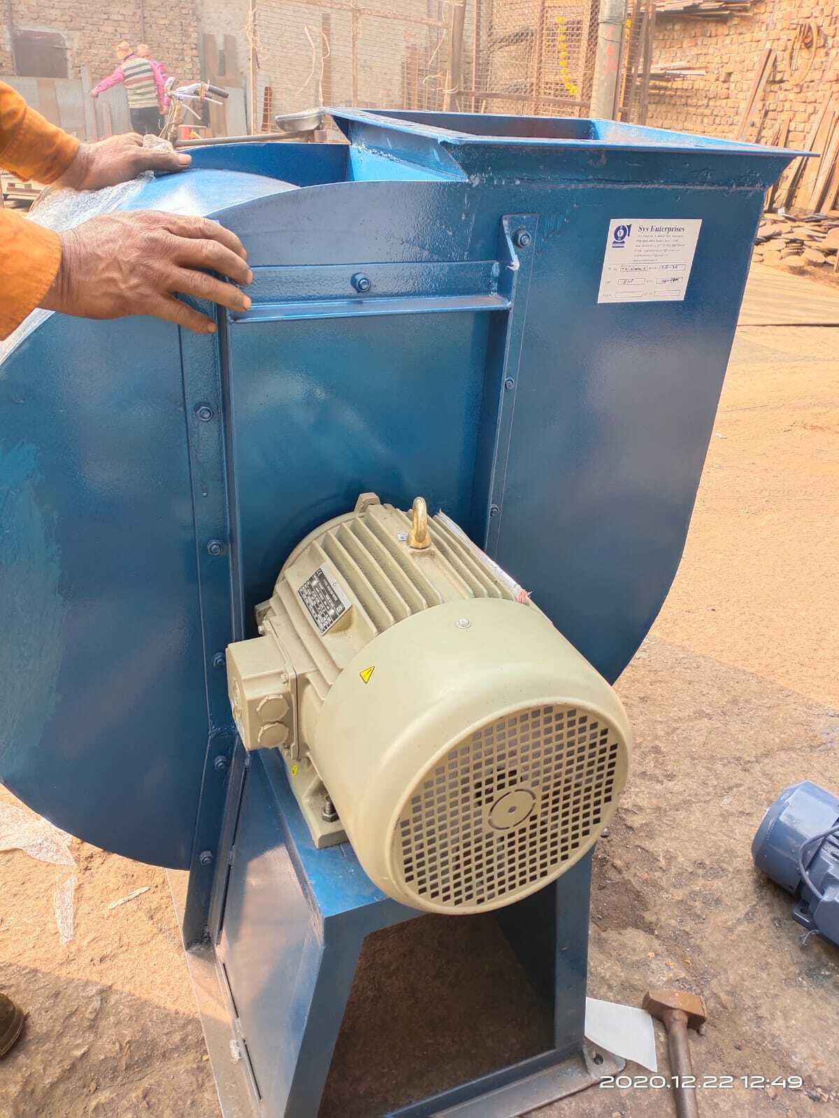 Frp Blower - 450x450x450 Mm, 500-100000 Chm M3/hr | High Pressure, Electric, 1 Year Warranty, 20 Kg Weight, 55 Hz Frequency, 90 Db Noise Level