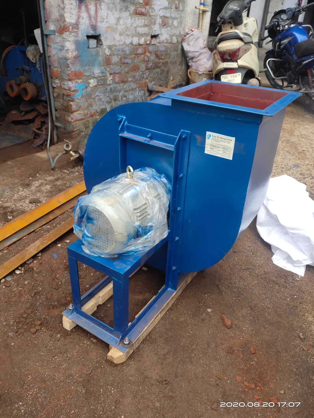Frp Blower - 450x450x450 Mm, 500-100000 Chm M3/hr | High Pressure, Electric, 1 Year Warranty, 20 Kg Weight, 55 Hz Frequency, 90 Db Noise Level