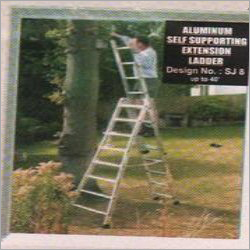 Aluminium Self Supporting Extension Ladders