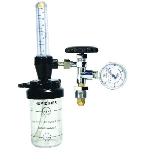 Bpc Flow Meter - Metal And Plastic, Hospital Application, White | Accurate Flow Measurement For Clinics And Medical Use