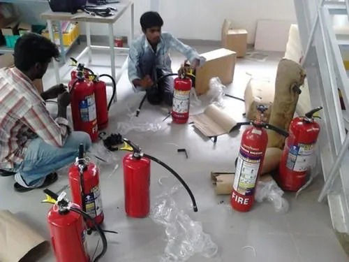 Mechanical Foam Based Fire Extinguishers Refilling Service Application: Industrial