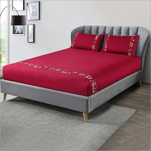 कॉटन बेडशीट किंग साइज (हाई थ्रेड काउंट)